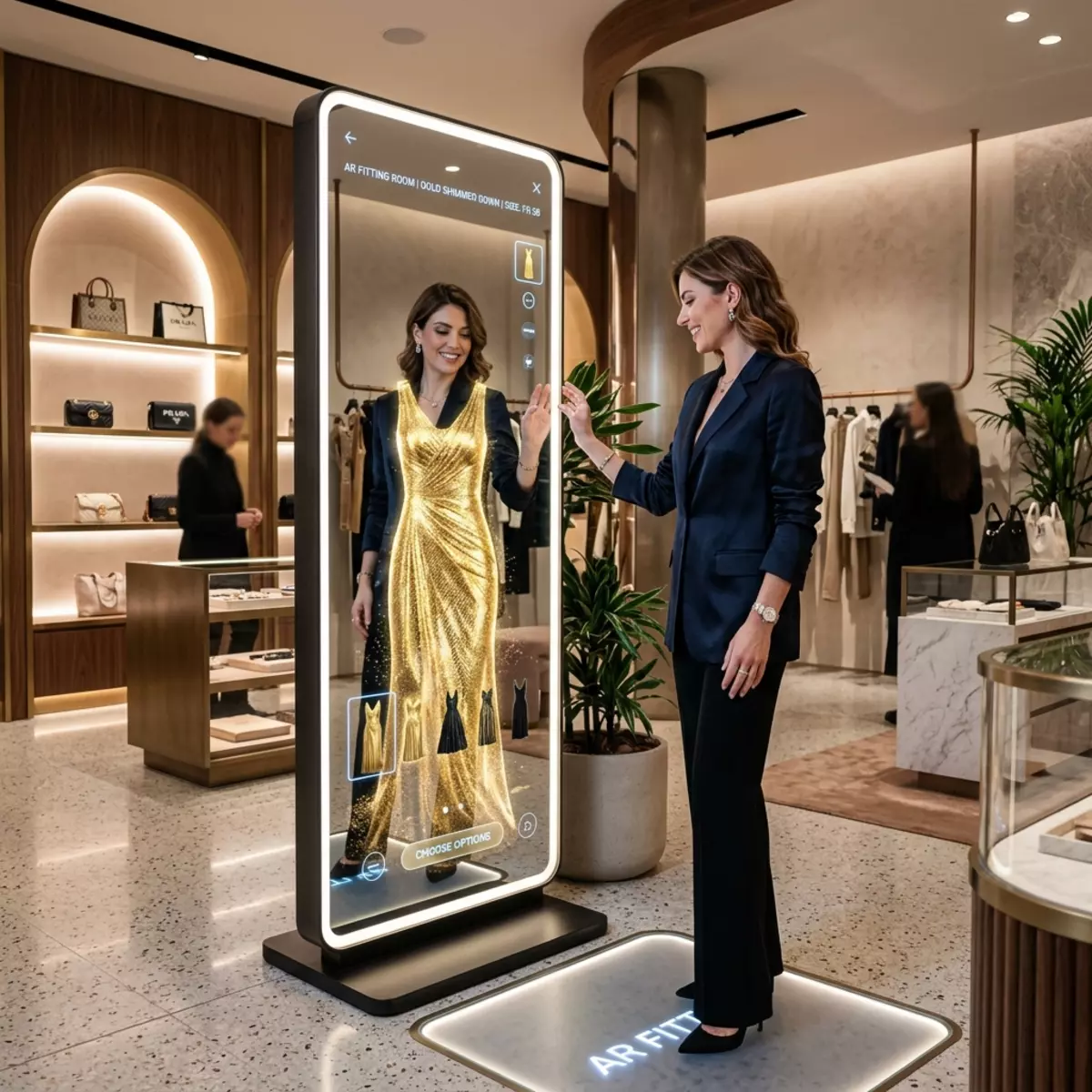 Fashion Editorial: The Smart Mirror: Augmented Reality and the Future of the Boutique | Ethnickoti